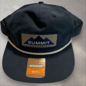 Richardson Summit Industrial Navy SPF50 SnapBack Cap
